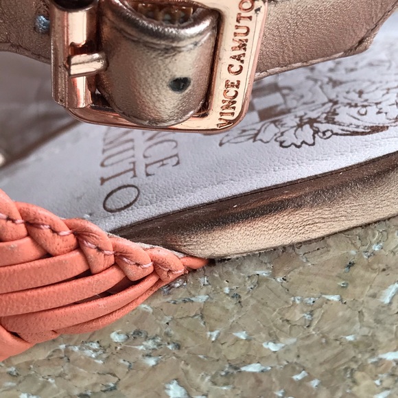 Vince Camuto wedge braided sandals. - Picture 10 of 13